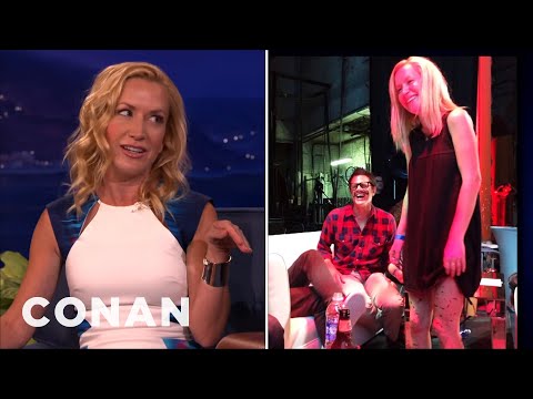 Angela Kinsey: Johnny Knoxville Loves To Harass Me
