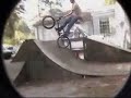 A backyard BMX session A backyard BMX session