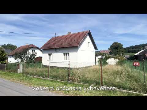 Video Prodej rodinného domku s velkým potenciálem v Dobřívě