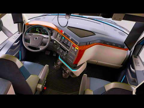 2024 Volvo VNL Interior – A Luxury Living Room on Wheels