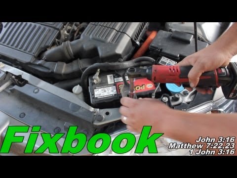 Accessory Battery Replacement “How to” Honda Civic Hybrid