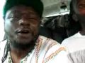 Растаманы читают рэп в машине/Rastamans