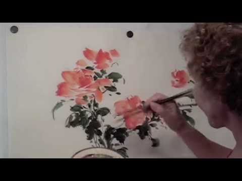 how to paint by brush