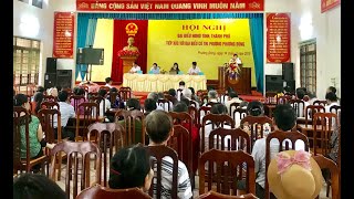 Đại biểu HĐND tỉnh, thành phố tiếp xúc cử tri phường Phương Đông