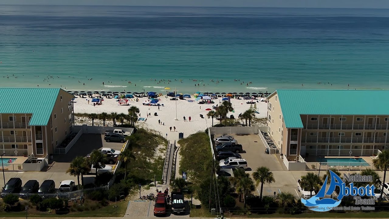 An Aerial Tour of the Beautiful Crystal Beach