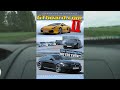 HD: Ferrari 599 GTB F1 vs Lamborghini Gallardo Spyder E-Gear 520 HP 50-270 km/h High Definition