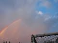 Amazing beach sunset and rainbow at Carkeek Park Amazing beach sunset and rainbow at Carkeek Park