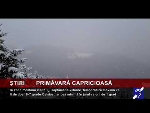 Primăvară capricioasă, în toată țara