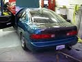 compilation of this car's trip from dyno to track
247 whp 156 tq on pump gas , full exhaust .. 13.1 @ 110 mph full interior dc2 , street tires
