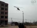 Chinese farmer and his handmade helicopter Chinese farmer and his handmade helicopter