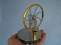 CarlAero Stirling Engine running on hand heat