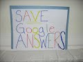 Save-Google-Answers