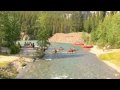 Reitausflüge am Spray River in Banff - Alberta, Kanada