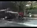 BUS INCENDIATO NELLA VIA CASSIA
