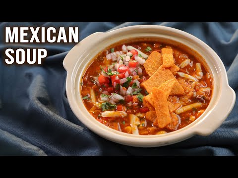 Warm & Tasty Tomato Soup Recipe | Soup Recipes For Winter, Work Lunch, Meals, Kids | Mexican Style