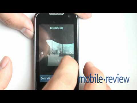 how to use front camera in samsung gt-b7722