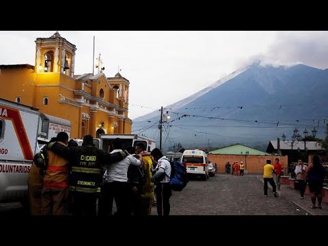 Guatemala: 25 Tote nach Vulkanausbruch - Lavastrme ...