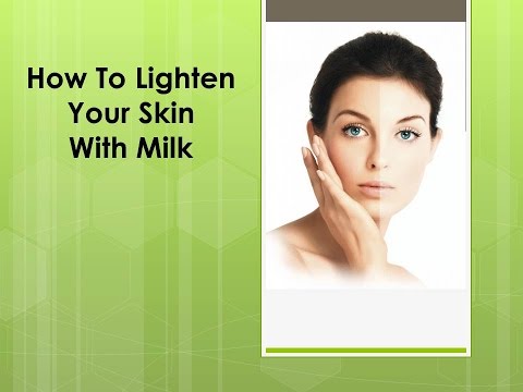 How to whiten your face with milk? (with pictures, videos) Answermeup