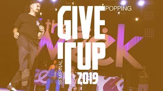 Cruzito vs Franqey – Give It Up 19 Popping 1st Semifinal