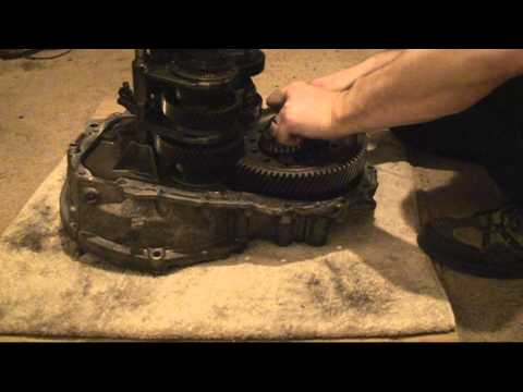 Removing Diff in GM F40 gearbox