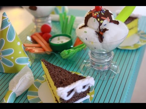 How to Make Doll Party Stuff