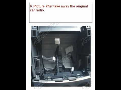 how to install car dvd gps on Mazda 3
