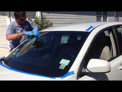 How to install windshield on 2011 Subaru Legacy with the Rolladeck