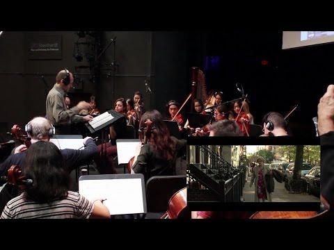 Orchestral Score Recording Session