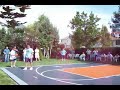 Deron Williams playing HORSE with a Utah Jazz fan Deron Williams playing HORSE with a Utah Jazz fan