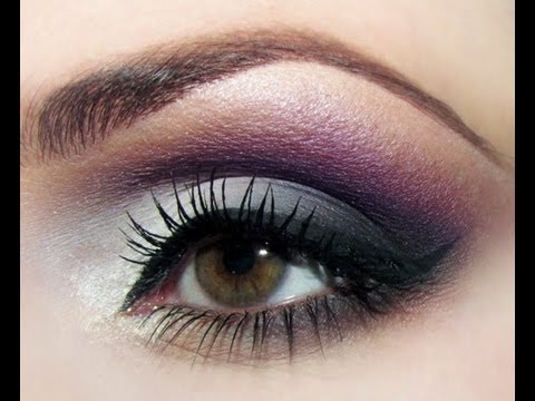 how to use purple eyeshadow