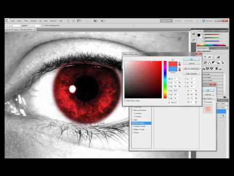 how to change eye color in photoshop
