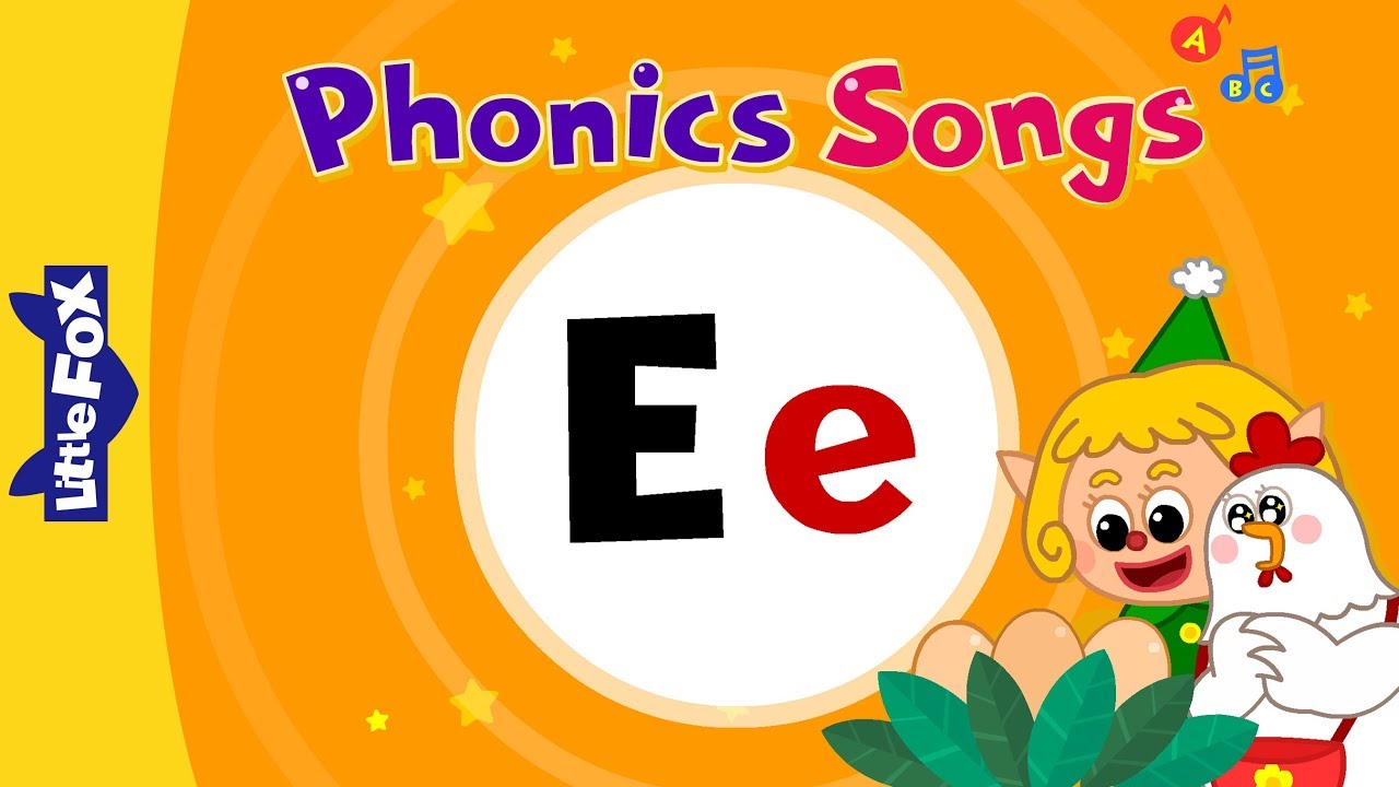 Letter Ee | New Phonics Songs | Little Fox | Animated Songs for Kids