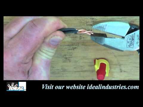 how to properly twist electrical wires together