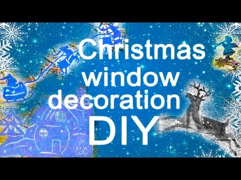video-linktoworks-DIY. CHRISTMAS WINDOW DECORATION toothpaste