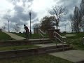 Daniel ollieing lots of stairs