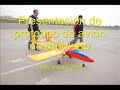 presentan avión no tripulado