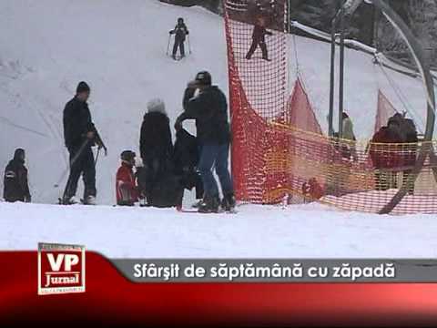 Sfârşit de săptămână cu zăpadă