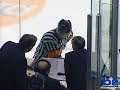 Sauer hits Morency- Coliton fights Sauer.
