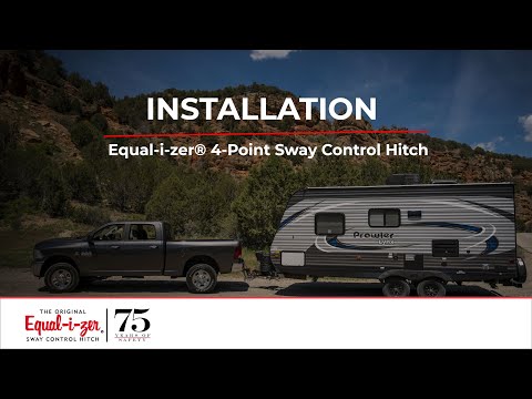 how to hitch a trailer with sway bars