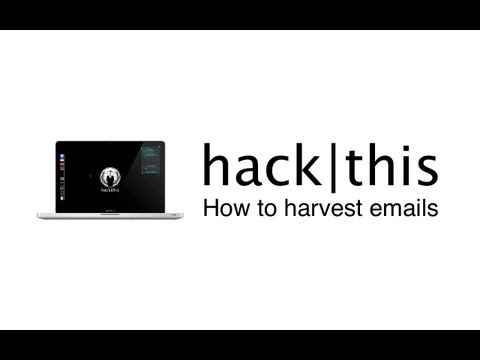 how to harvest email addresses