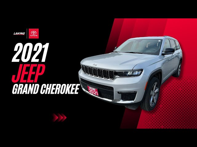 2021 Jeep Grand Cherokee L Limited 4WD 3rd Row Seating Without a in Cars & Trucks in Sudbury