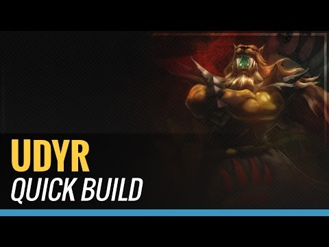how to build udyr