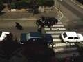 Il rapimento di Aldo Moro a Via Fani.