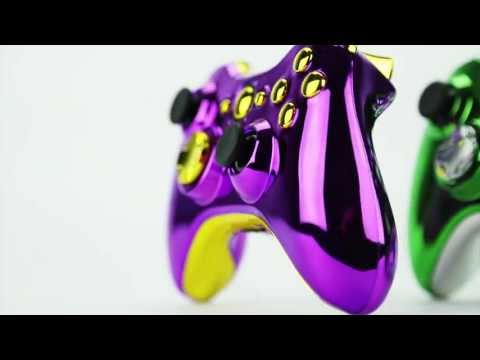 Custom Chrome XBOX Controllers - Modded Controllers - Controller Chaos