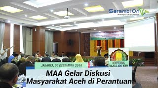 Majelis Adat Aceh Gelar Diskusi Penguatan Nilai-Nilai Adat Bersama Masyarakat Aceh di Perantauan