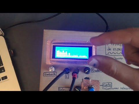 Analizador de espectro de audio - Javiolonchelo