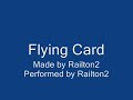 flying card  new trick 