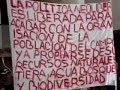 Maclovio Rojas en Planton con el EZLN