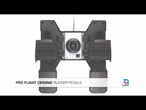 Видео № 0 из игры Saitek Pro Flight Cessna Rudder Pedals педали управления