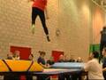 Trampolining Helen Clarke